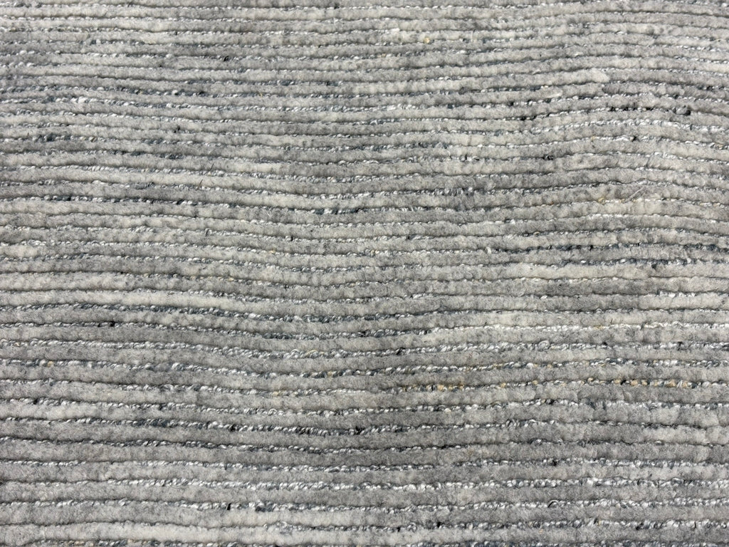 RH Performance Rug – Approx. 9' × 12' Marled Ocean (Attributed) | Hand-Loomed Performance Construction | Textural Contemporary Design