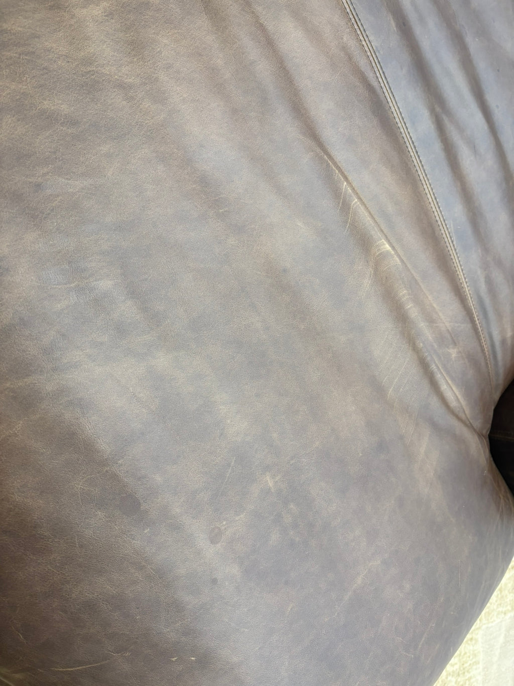 RH Maxwell Leather Right-Arm Chaise