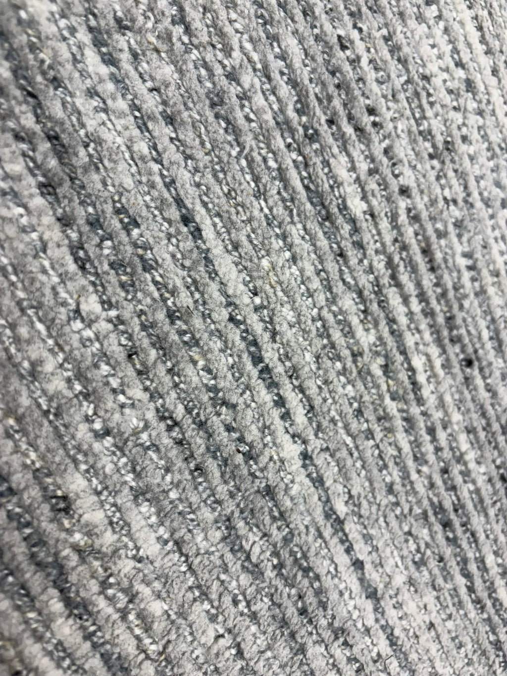 RH Performance Rug – Approx. 9' × 12' Marled Ocean (Attributed) | Hand-Loomed Performance Construction | Textural Contemporary Design