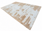 RH Kasir Wool & Silk Rug – 10' x 14' Wheat/Camel | Hand-Knotted Wool & Silk