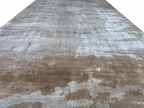 RH Suvali Silk & Wool Rug – 10' × 14' Wheat Multi | 90% Silk | Hand-Knotted | 84 Persian Knots Per Square Inch