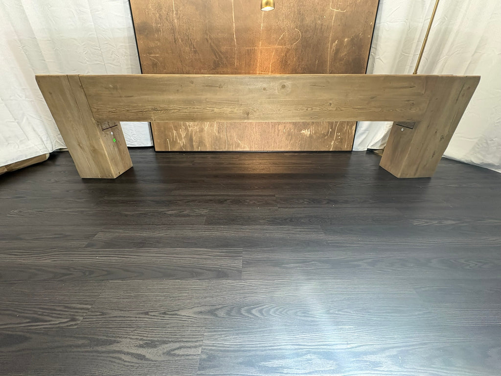 RH Reclaimed English Beam Console Table – 118" – Salvaged Natural