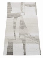 RH Nihal Wool Rug – 10' × 14' Multi Grey | 100% Hand-Spun Wool | Hand-Knotted | Abstract Geometric Design | Made in Nepal