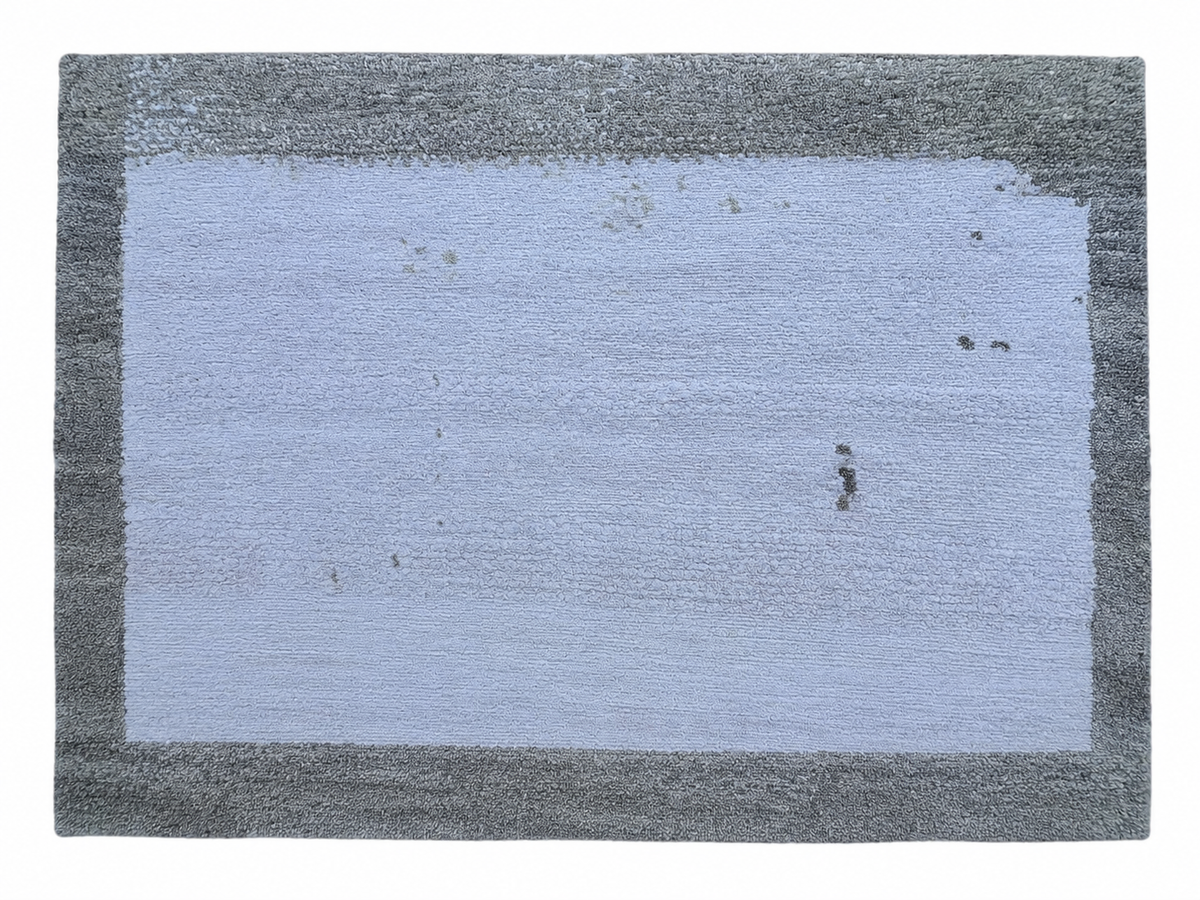 RH Nihal Wool Rug – 10' × 14' Multi Grey | 100% Hand-Spun Wool | Hand-Knotted | Abstract Geometric Design | Made in Nepal