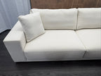 RH Bella 2-Cushion Sofa – 9' Classic Depth - Performance Linen Weave | Natural | Made in Italy