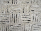 RH Basanti Rug – 9' × 12' Marled Ivory/Charcoal | Hand-Knotted Wool Blend | Contemporary Himalayan-Inspired Design