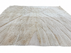 RH Tarras Wool Rug – 10' × 14' Wheat | 100% Hand-Spun Wool | Hand-Knotted | Sculptural High-Low Texture