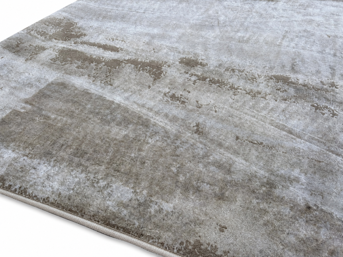 RH Suvali Silk & Wool Rug – 10' × 14' Wheat Multi | 90% Silk | Hand-Knotted | 84 Persian Knots Per Square Inch