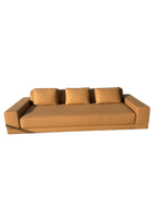 RH Cortona Sofa – 9' Luxe Depth in Holland & Sherry Wool Twill, Camel