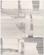 RH Nihal Wool Rug – 10' × 14' Multi Grey | 100% Hand-Spun Wool | Hand-Knotted | Abstract Geometric Design | Made in Nepal