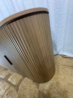 RH Byron 4-Door Sideboard — 84” Light Oak | Reeded American White Oak | Artisan Crafted (3 of 3)