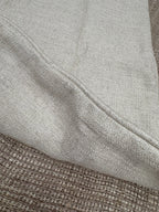 RH Restoration Hardware Custom Italian Pietro Solid Piped Lumbar Pillow Cover