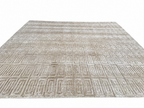 RH Rajouri Silk & Wool Rug – 9' × 12' Sand | Hand-Knotted Silk & Wool | Hand-Carved | Made in Nepal