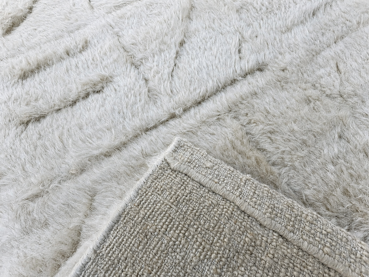 RH Kinari Wool Rug – 10' × 14' Ivory | Wool | Hand-Knotted