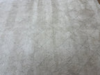 RH Iman Diamond Wool Rug 9x12 - Ivory/Silver