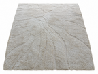 RH Tarras Wool Rug – 10' × 14' Wheat | 100% Hand-Spun Wool | Hand-Knotted | Sculptural High-Low Texture
