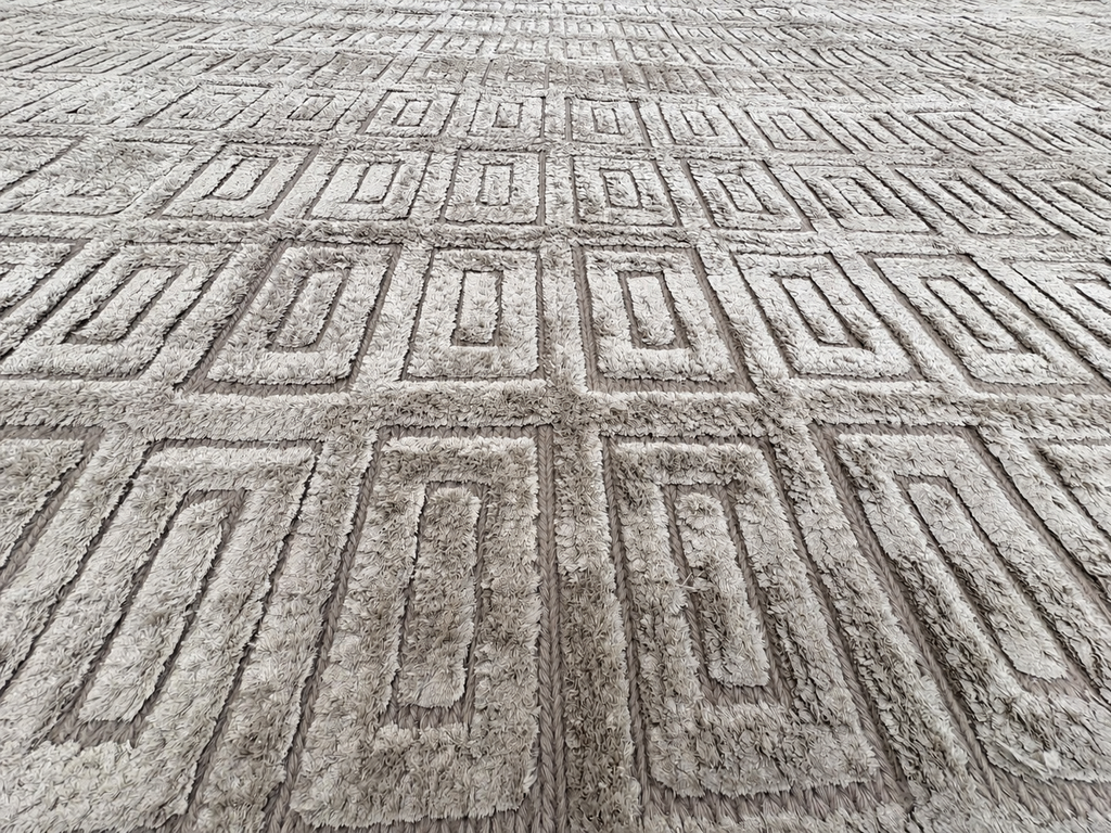RH Rajouri Silk & Wool Rug – 12' × 15' Bronze | Silk | Hand-Knotted | 100 Knots Per Square Inch | Made in Nepal