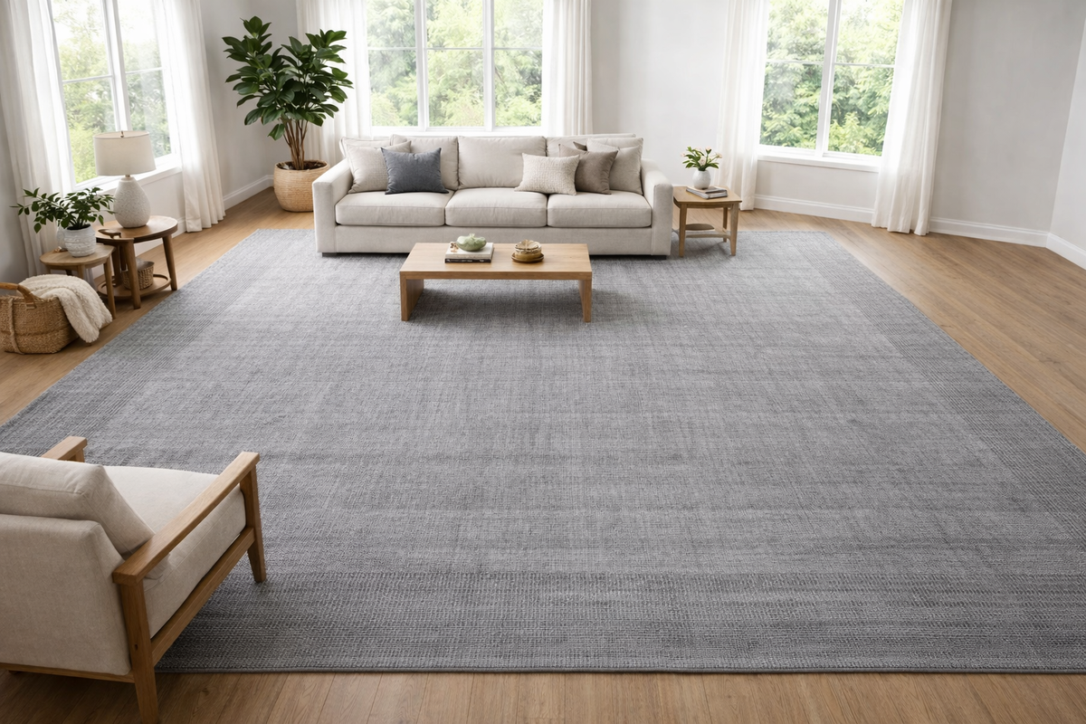Restoration Hardware Natim Performance Rug – 12' x 15' – Marled Gray | Pre-Owned