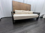 RH Restoration Hardware Matira Aluminum Sofa
Designed by Harrison & Nicholas Condos
84" | Iron Finish | Natural Performance Textured Weave