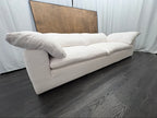 RH Cloud 9' Luxe Sofa — 2-Cushion | Perennials Performance Textured Linen Weave | White