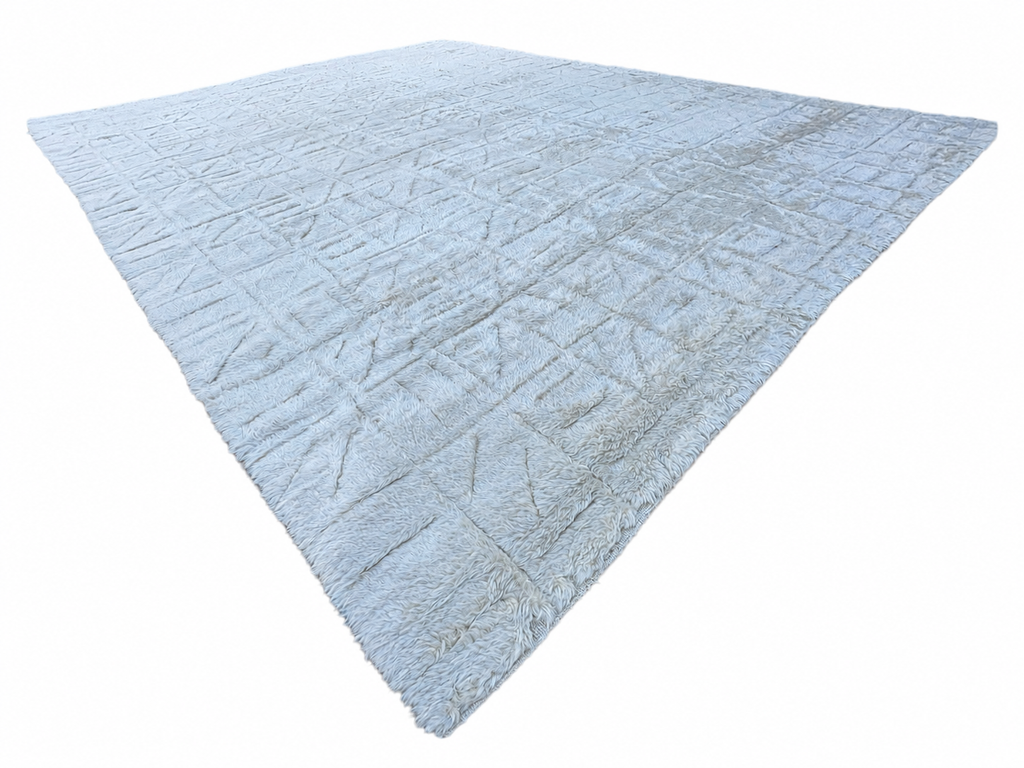 RH Kinari Wool Rug – 10' × 14' Ivory | Wool | Hand-Knotted