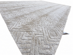 RH Talsari Silk & Wool Rug – 12' × 15' Wheat | Hand-Knotted Silk & Wool | 100 Tibetan Knots Per Square Inch | Made in Nepal