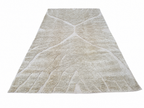 RH Tarras Wool Rug – 10' × 14' Wheat | 100% Hand-Spun Wool | Hand-Knotted | Sculptural High-Low Texture
