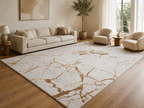 RH Lakshmi Wool Rug – 10' × 14' Cream / Bronze | Hand-Knotted Himalayan Wool & Jute | Made in Nepal