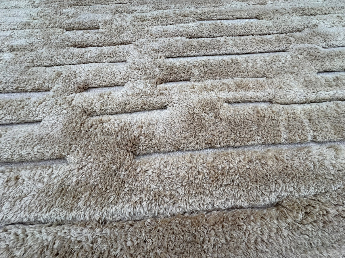 RH Morro Wool Rug – 9' x 12' Wheat | Hand-Knotted New Zealand Wool