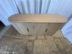 RH Byron 4-Door Sideboard — 84” Light Oak | Reeded American White Oak | Artisan Crafted (3 of 3)