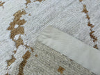RH Lakshmi Wool Rug – 10' × 14' Cream / Bronze | Hand-Knotted Himalayan Wool & Jute | Made in Nepal