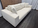RH Bella 2-Cushion Sofa – 9' Classic Depth - Performance Linen Weave | Natural | Made in Italy