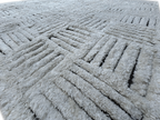 RH Basanti Rug – 9' × 12' Marled Ivory/Charcoal | Hand-Knotted Wool Blend | Contemporary Himalayan-Inspired Design (Rug 2)