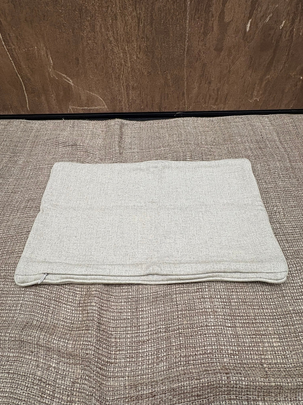 RH Restoration Hardware Custom Italian Pietro Solid Piped Lumbar Pillow Cover