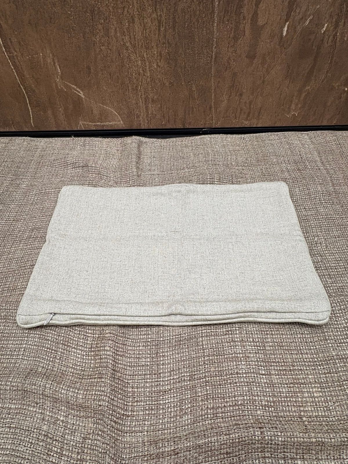 RH Restoration Hardware Custom Italian Pietro Solid Piped Lumbar Pillow Cover