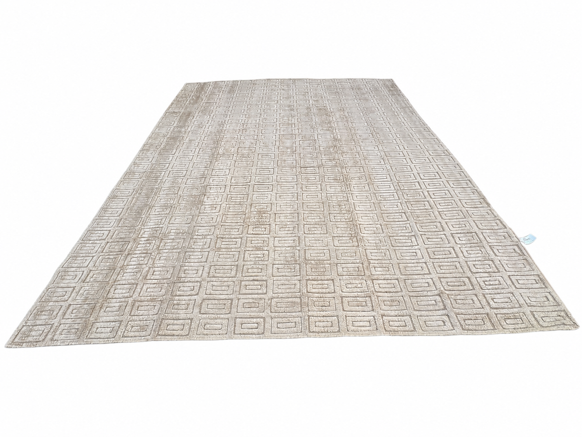 RH Rajouri Silk & Wool Rug – 12' × 15' Bronze | Silk | Hand-Knotted | 100 Knots Per Square Inch | Made in Nepal