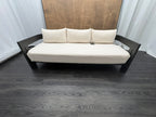 RH Restoration Hardware Matira Aluminum Sofa
Designed by Harrison & Nicholas Condos
84" | Iron Finish | Natural Performance Textured Weave