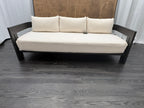 RH Restoration Hardware Matira Aluminum Sofa
Designed by Harrison & Nicholas Condos
84" | Iron Finish | Natural Performance Textured Weave