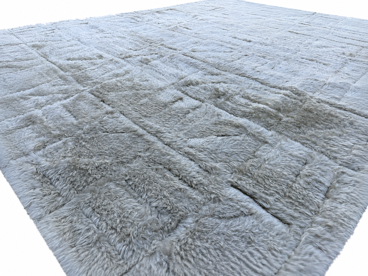 RH Kinari Wool Rug – 10' × 14' Ivory | Wool | Hand-Knotted