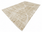 RH Tarras Wool Rug – 10' × 14' Wheat | 100% Hand-Spun Wool | Hand-Knotted | Sculptural High-Low Texture