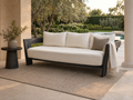 RH Restoration Hardware Matira Aluminum Sofa
Designed by Harrison & Nicholas Condos
84" | Iron Finish | Natural Performance Textured Weave