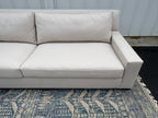 RH Restoration Hardware Parisian Track Arm 2-Cushion Sofa
9' | Luxe 44" Depth | Down-Feather Fill | Holland & Sherry Wool Twill | Dove