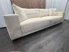RH Bella 2-Cushion Sofa – 9' Classic Depth - Performance Linen Weave | Natural | Made in Italy