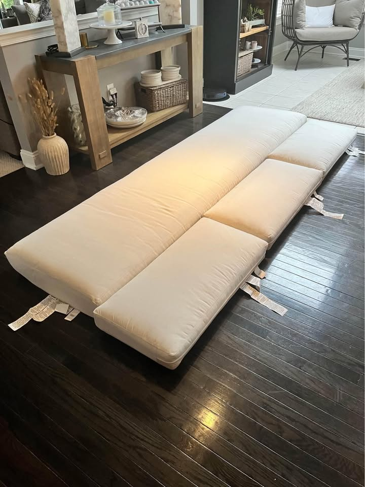 Pottery Barn Malibu Grand Sofa Rain Cushions