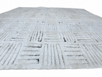 RH Basanti Rug – 9' × 12' Marled Ivory/Charcoal | Hand-Knotted Wool Blend | Contemporary Himalayan-Inspired Design (Rug 2)