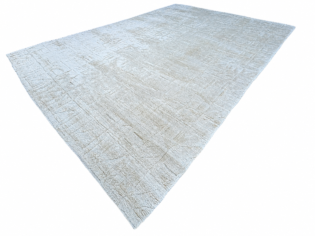 RH Kinari Wool Rug – 10' × 14' Ivory | Wool | Hand-Knotted