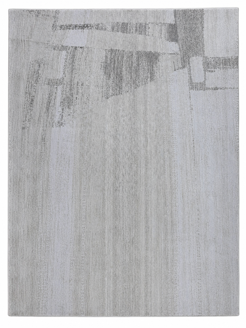 RH Nihal Wool Rug – 10' × 14' Multi Grey | 100% Hand-Spun Wool | Hand-Knotted | Abstract Geometric Design | Made in Nepal
