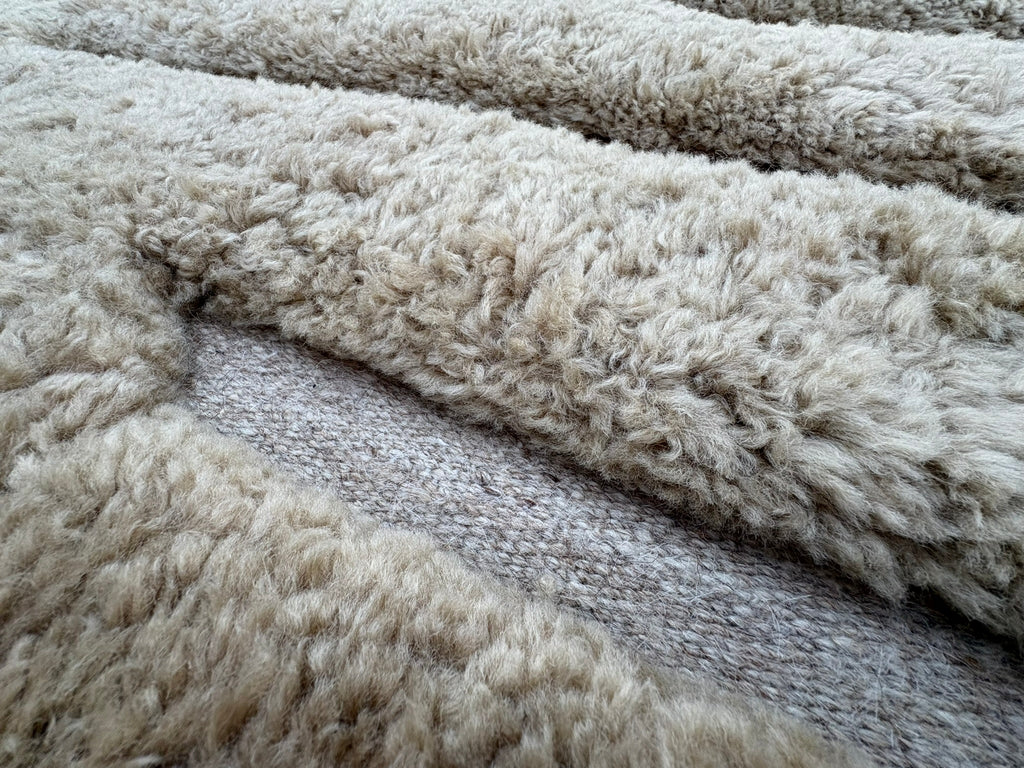 RH Morro Wool Rug – 9' x 12' Wheat | Hand-Knotted New Zealand Wool