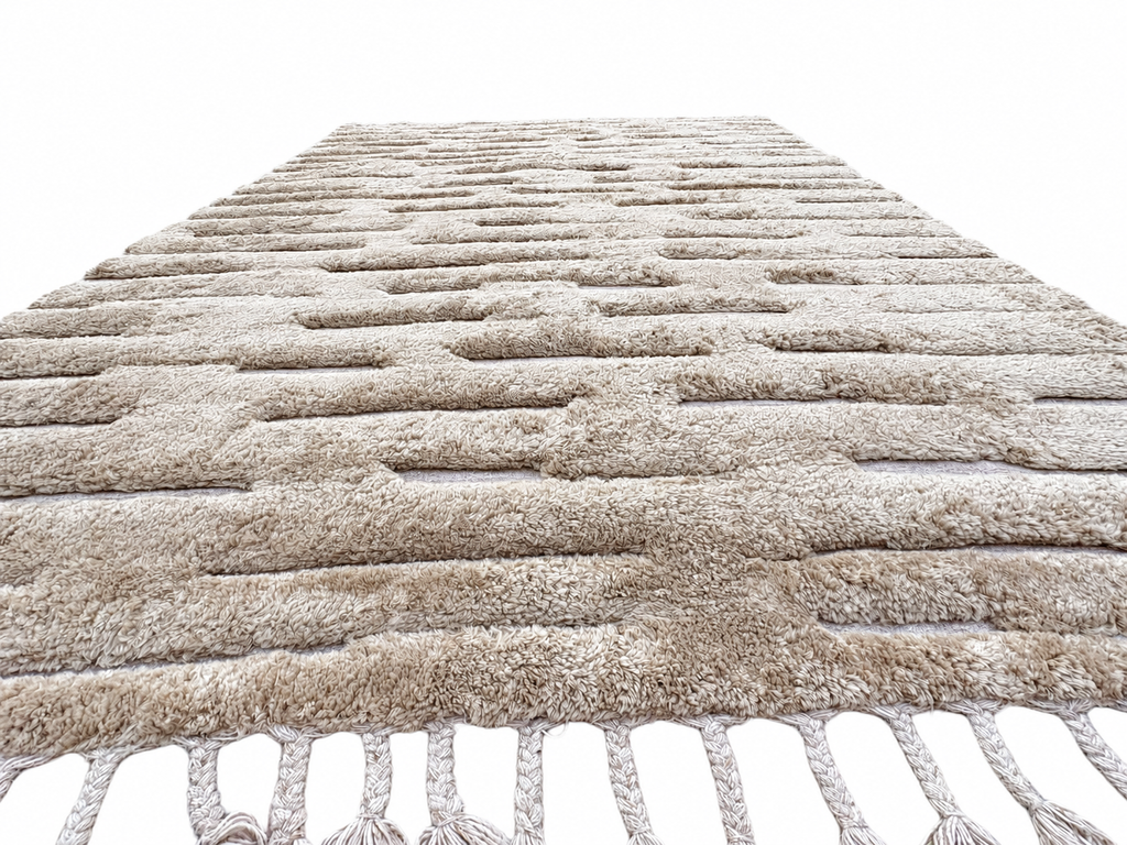 RH Morro Wool Rug – 9' x 12' Wheat | Hand-Knotted New Zealand Wool
