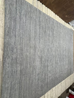 RH Performance Rug – Approx. 9' × 12' Marled Ocean (Attributed) | Hand-Loomed Performance Construction | Textural Contemporary Design